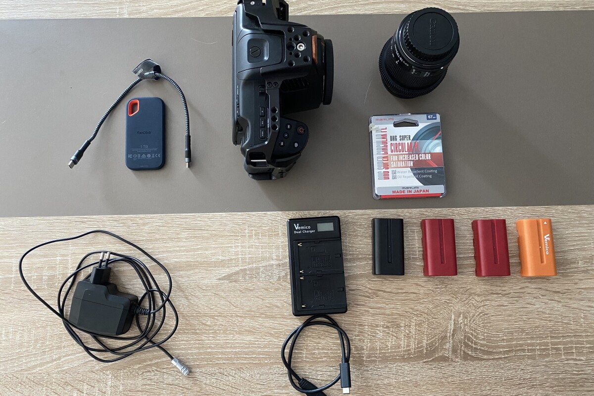Location Kit Blackmagic Pocket Cinema Camera 6K Pro - Lightyshare