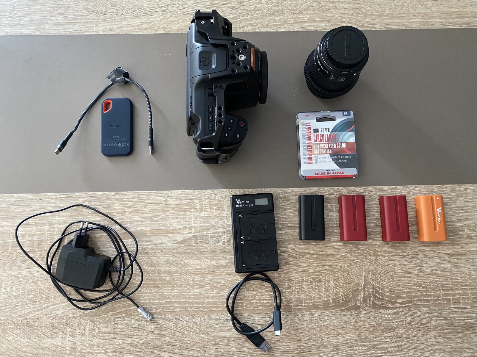 Kit Blackmagic Pocket Cinema Camera 6K Pro - Photo 1 sur 4