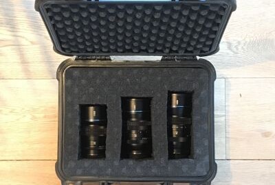 Location PACK SIRUI ANAMORPHIQUE 24mm, 35mm, 50mm x1.33 MONTURE M4/3