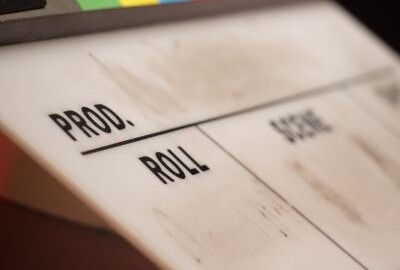 Location Clap Ciné Ardoise Effaçable