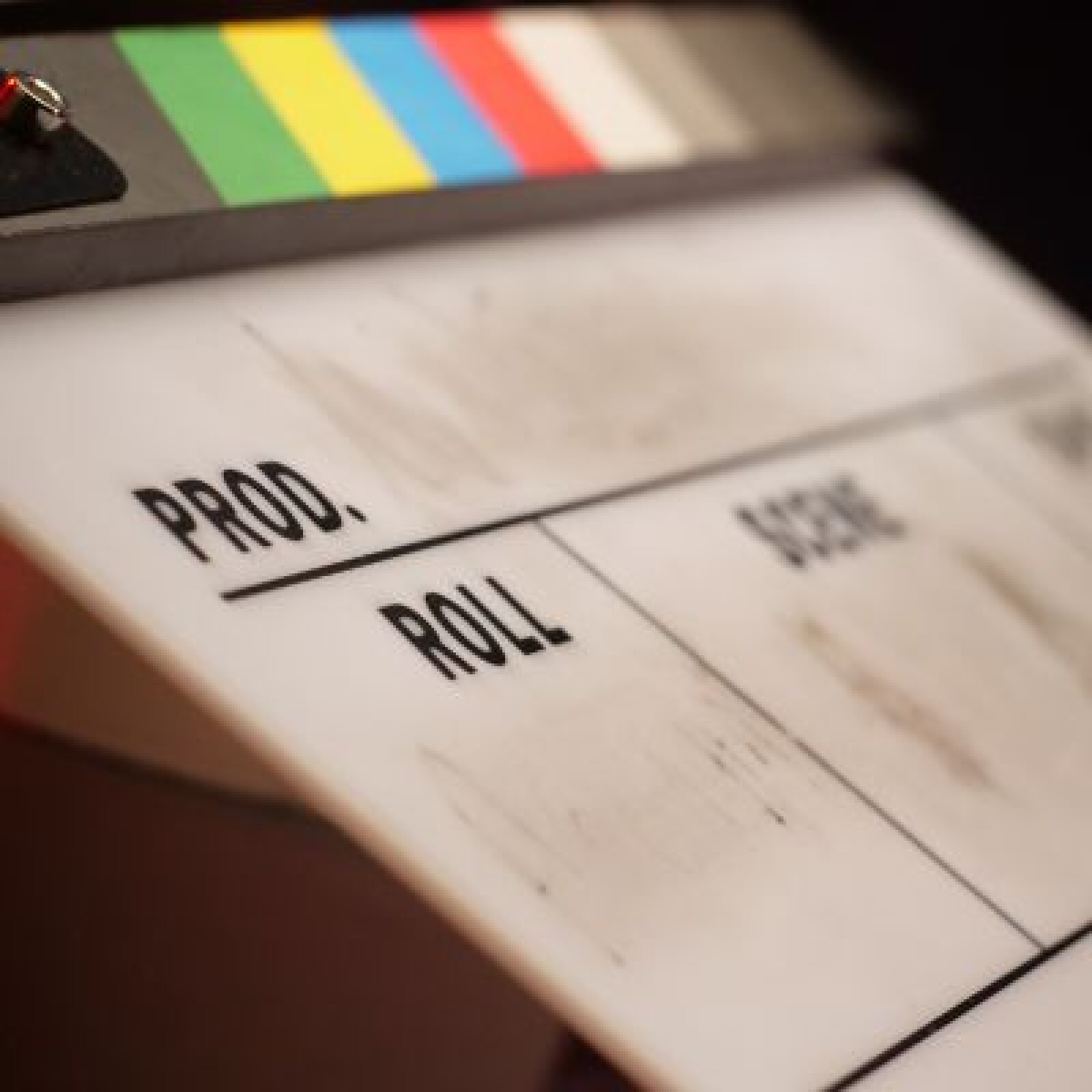 Clap Ciné Ardoise Effaçable - Photo 2 sur 2