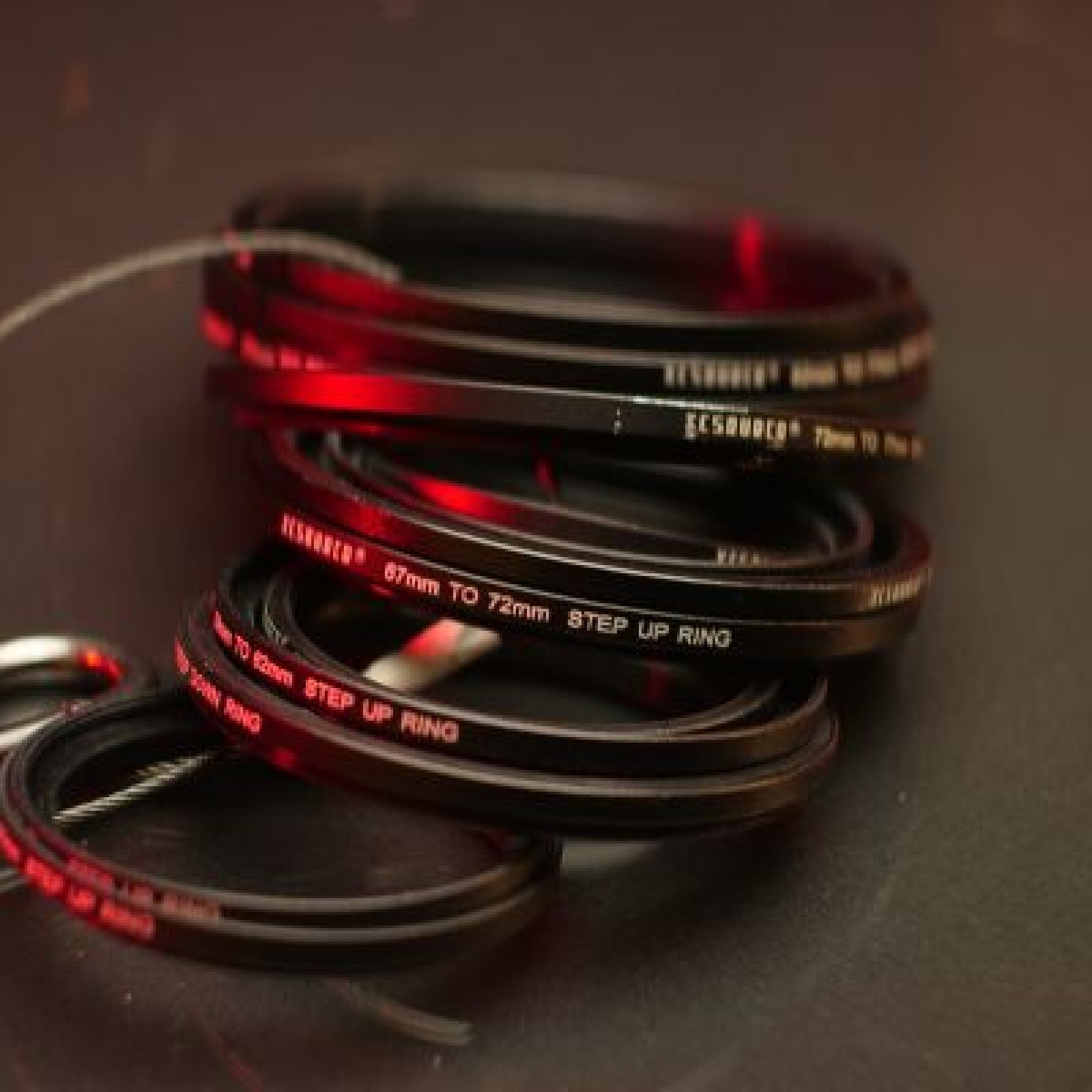 Kit Step-Up Step-Down Rings Bagues d'adaptation pour filtres - Photo 2 sur 2