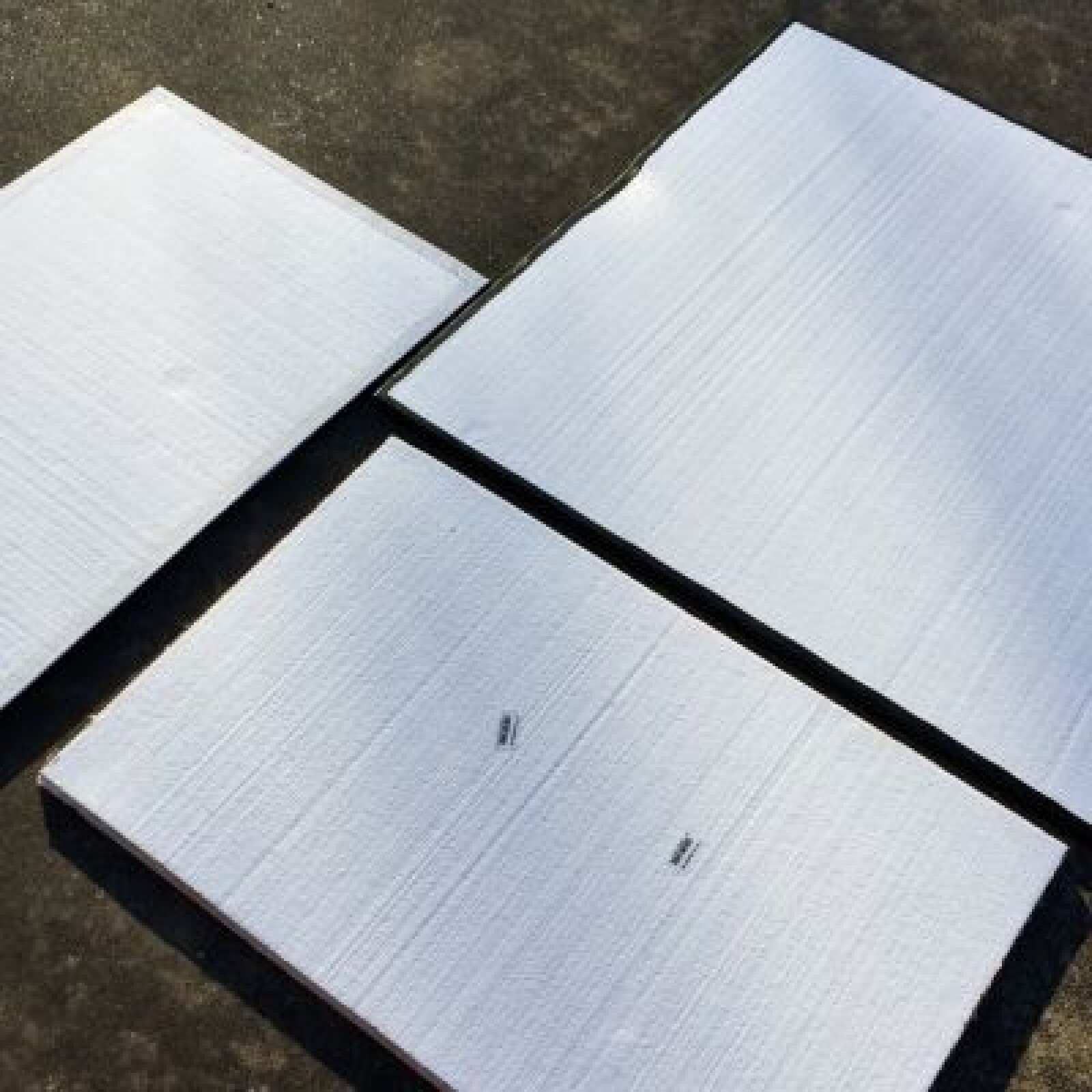 PLAQUE POLYESTER 1m CARRE - Photo 2 sur 3
