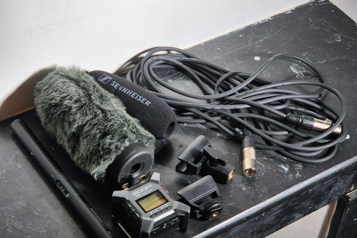 Location Zoom F3 + Sennheiser MKE-600 - Lightyshare