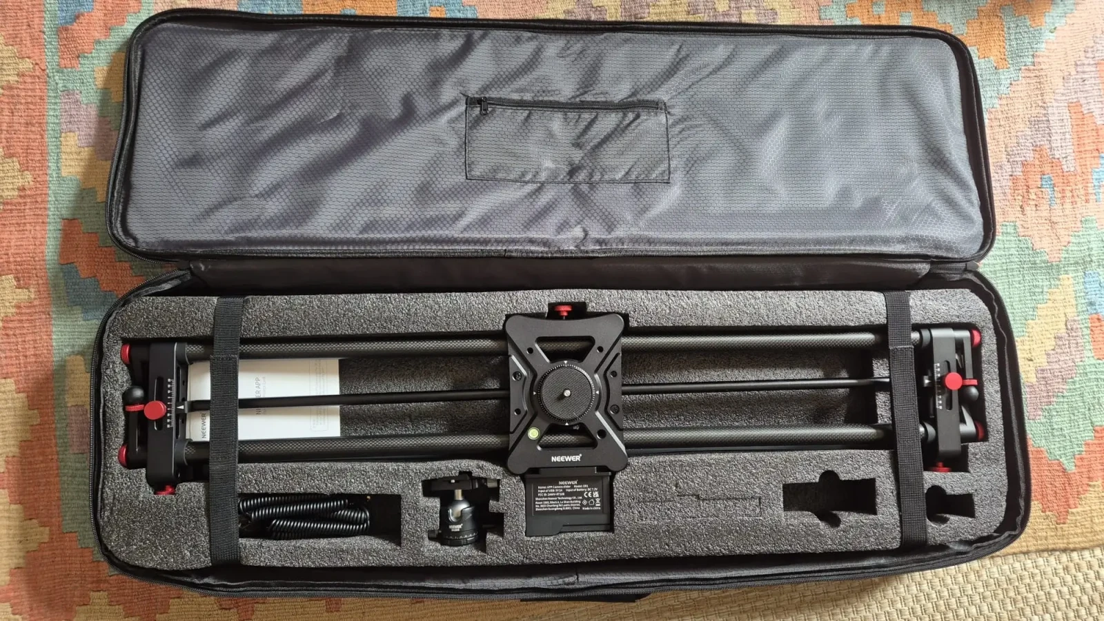 Neewer Slider carbone 80cm - Photo 1 sur 1