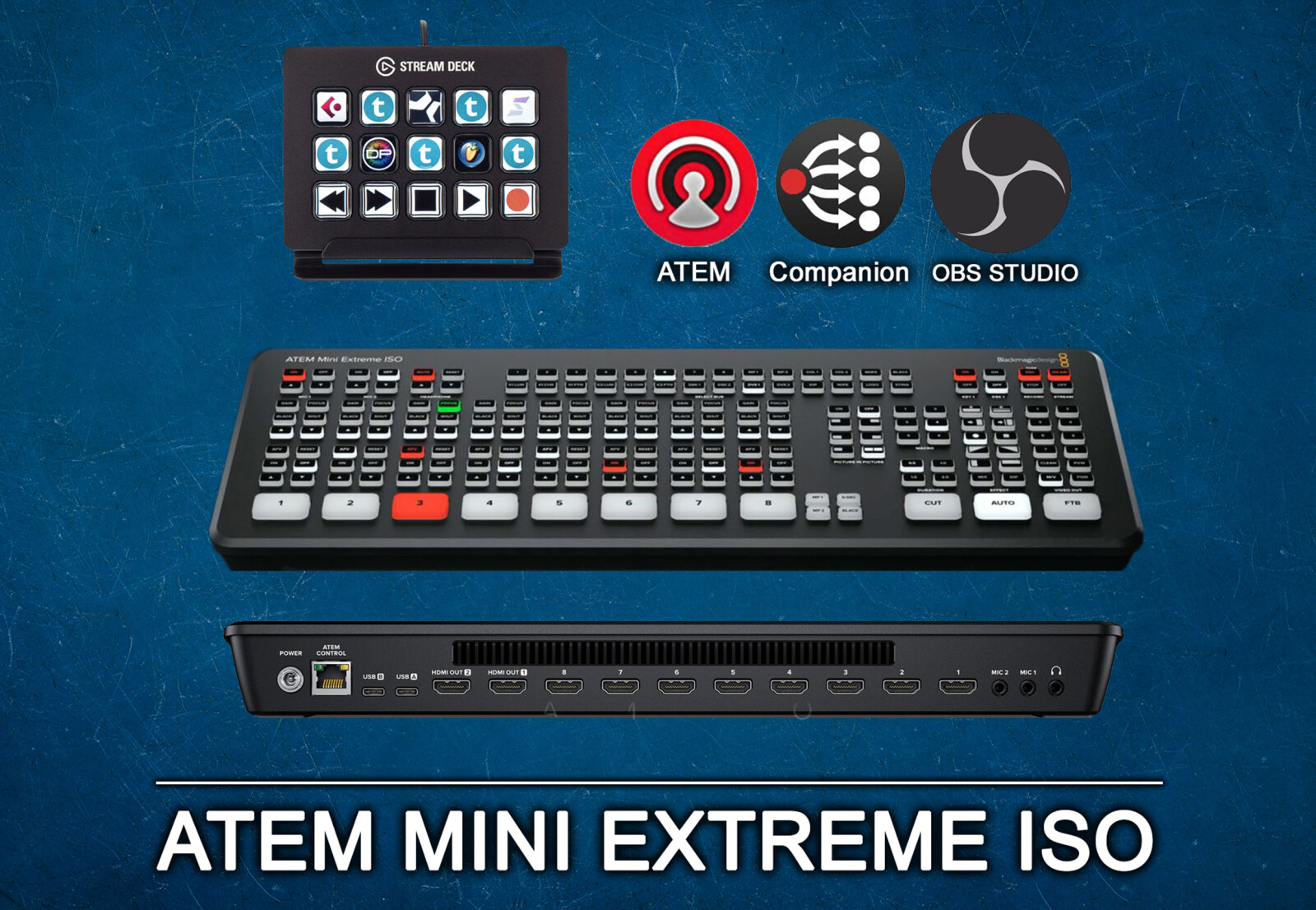 ATEM Mini Extreme ISO - Blackmagic Design - Photo 1 sur 1
