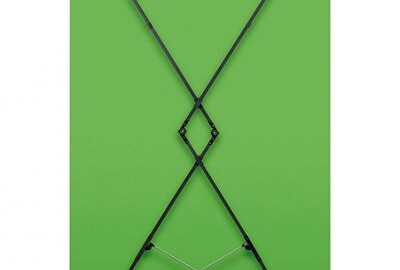 Location Fond Vert Incrustation Rétractable Portable