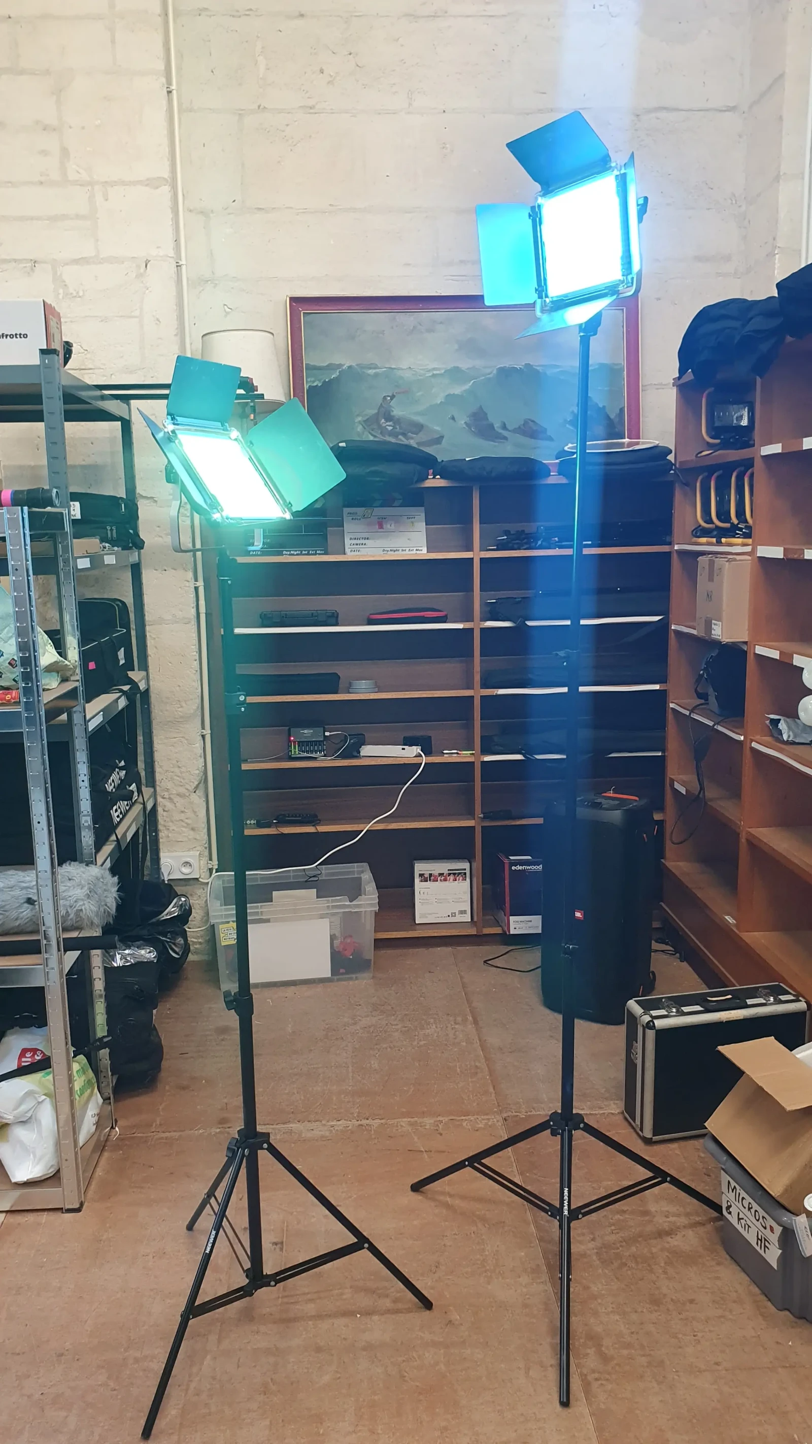 Neewer Kit 3 LED Lumière vidéo - Photo 4 sur 4