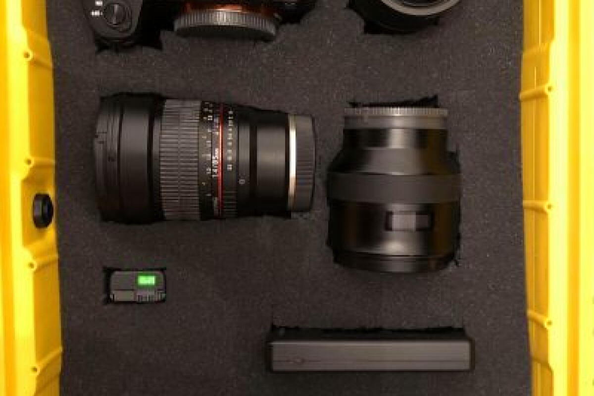 Location Alpha7sII + 25/55/85 + ATOMOS NINJA 500Gb - Lightyshare