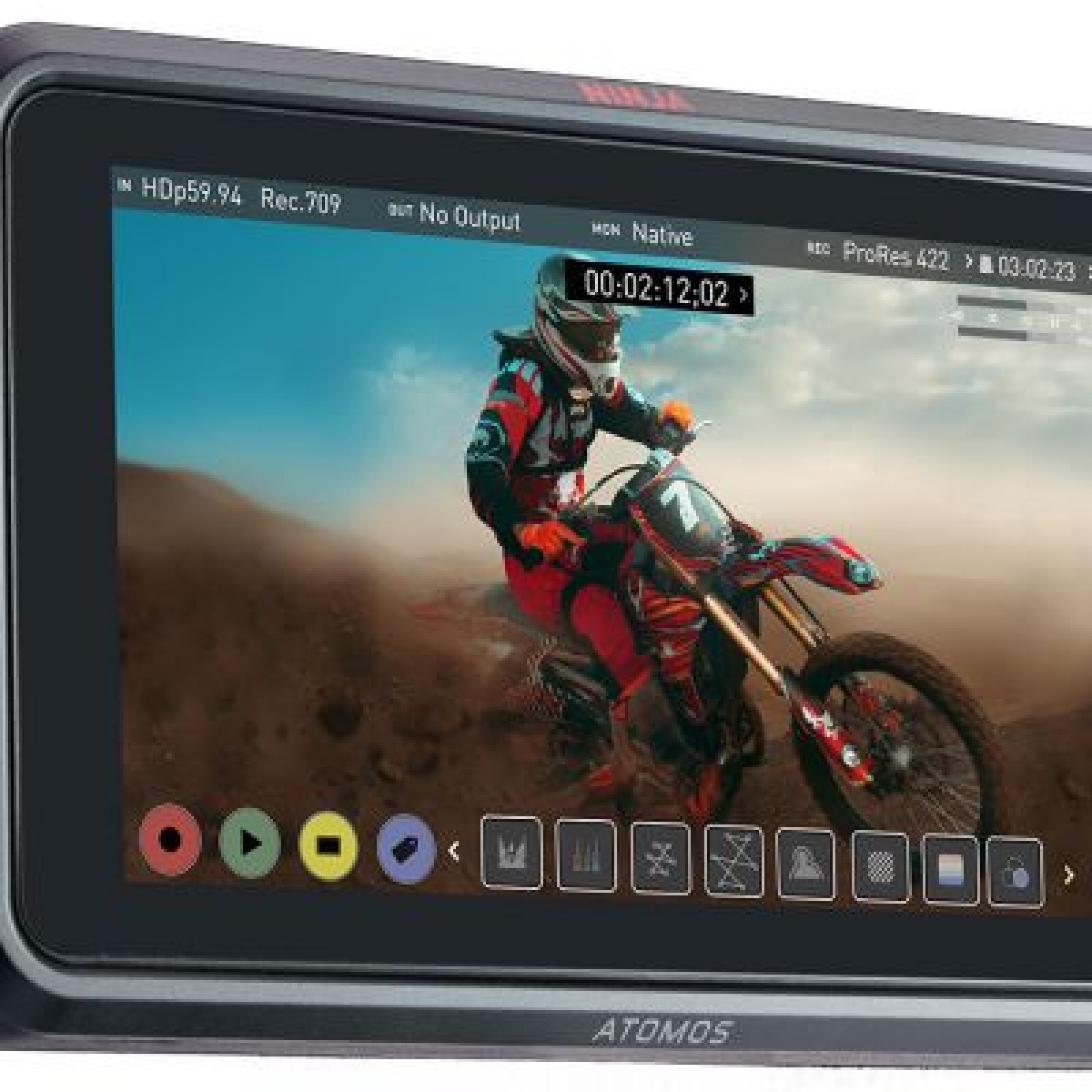 Moniteur Enregistreur vidéo 5 pouces Atomos Ninja avec SSD 500Go - Photo 2 sur 3
