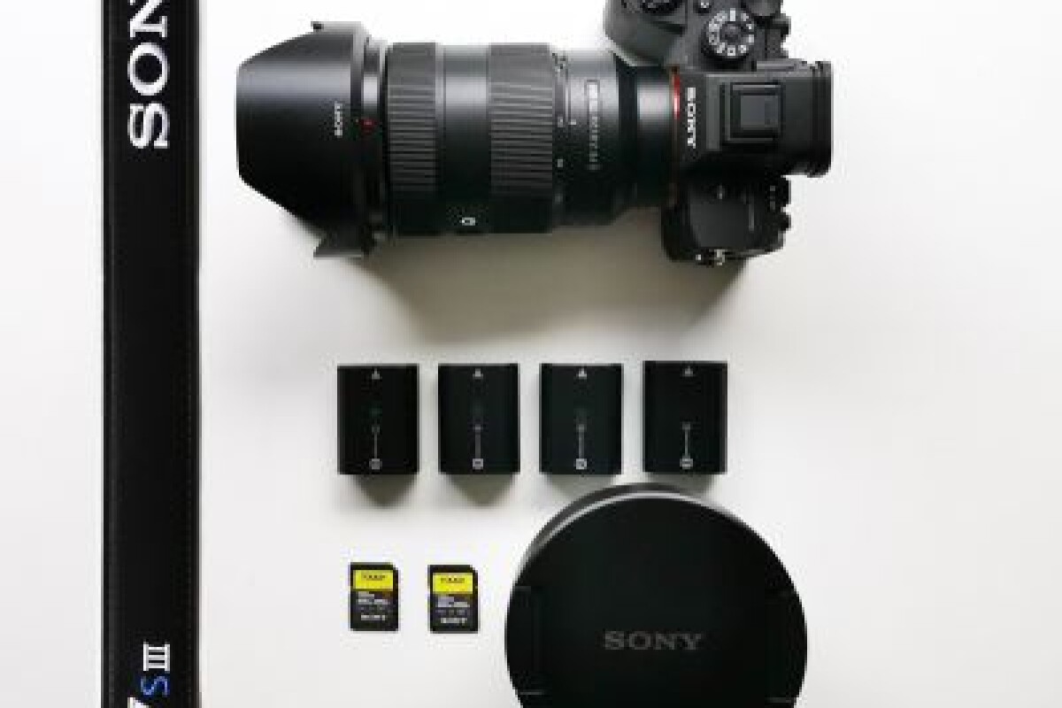 Location Sony A7SIII + 2 objectif FE 24-70 f2.8 + Objectif 12-24 f2.8 Grand angle Caméra Full Frame kit - Lightyshare