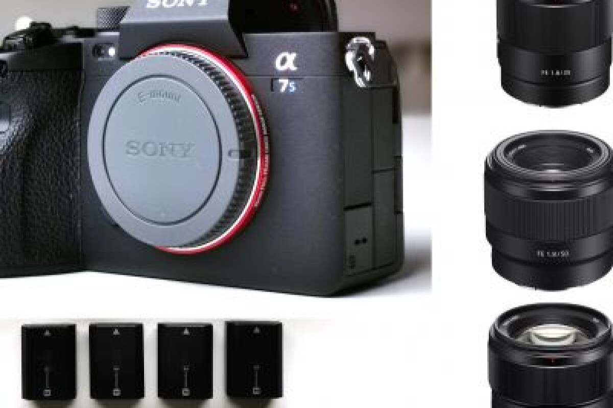 Location Sony A7SIII + 3 Objectif FE focales fixes 35mm 50mm et 85mm f1.8 kit caméra full frane - Lightyshare