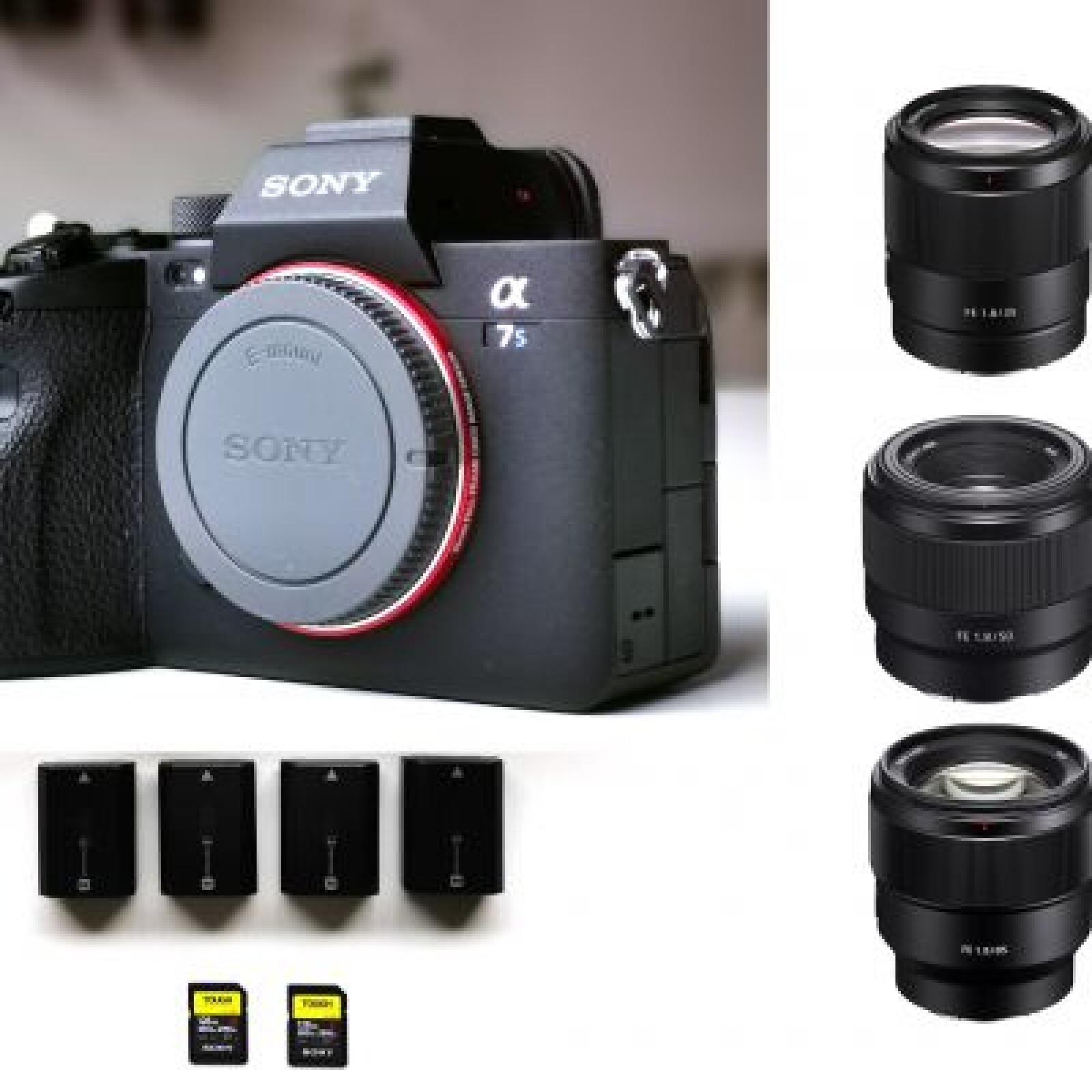 Sony A7SIII + 3 Objectif FE focales fixes 35mm 50mm et 85mm f1.8 kit caméra full frane - Photo 1 sur 1