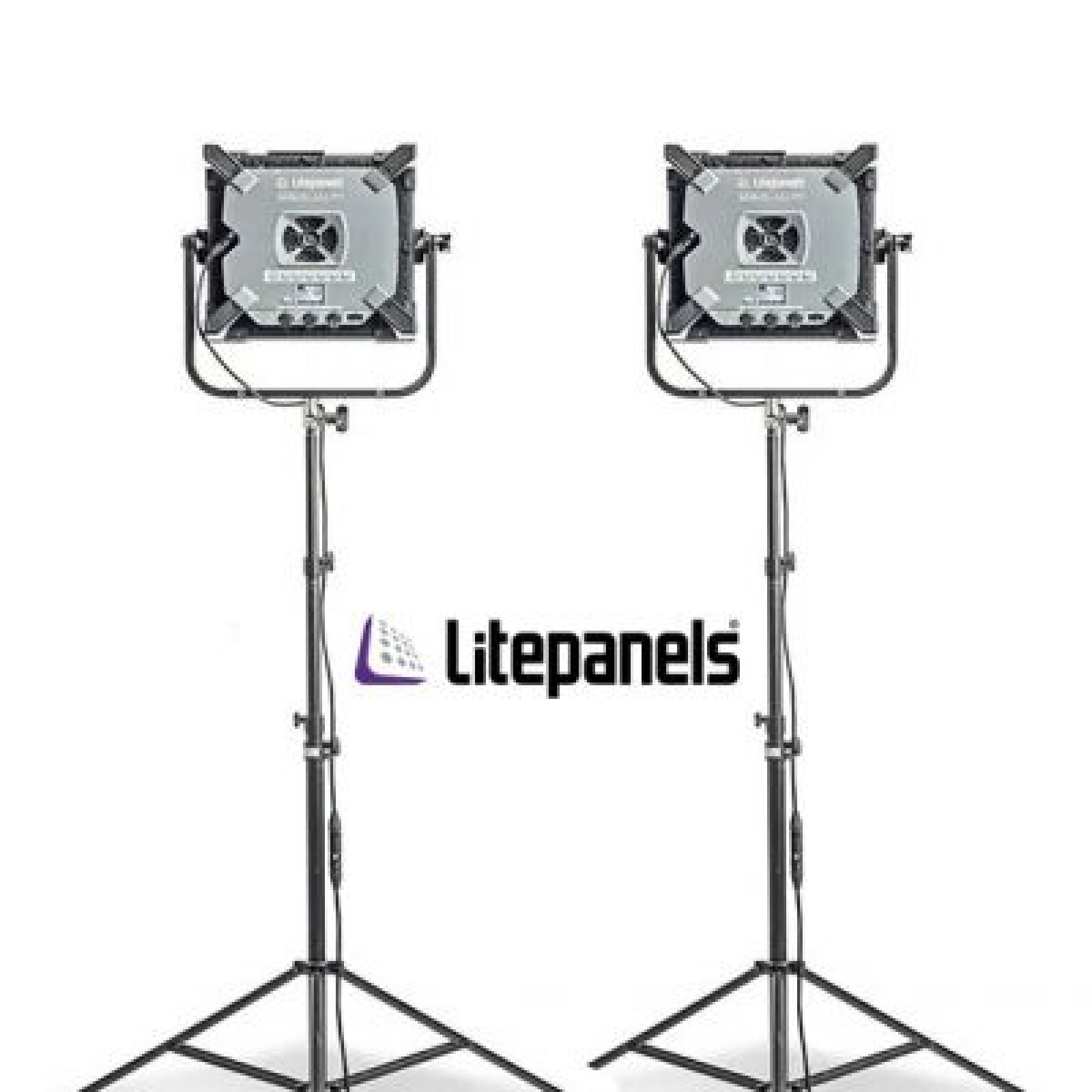 Kit 2 Litepanel Gemini 1x1 RGBWW Soft Light panel éclairage panneau LED - Photo 3 sur 5