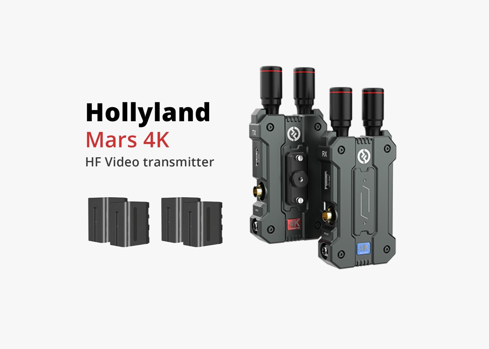Hollyland Mars 4K Video transmitter HF sans fil - Photo 1 sur 4