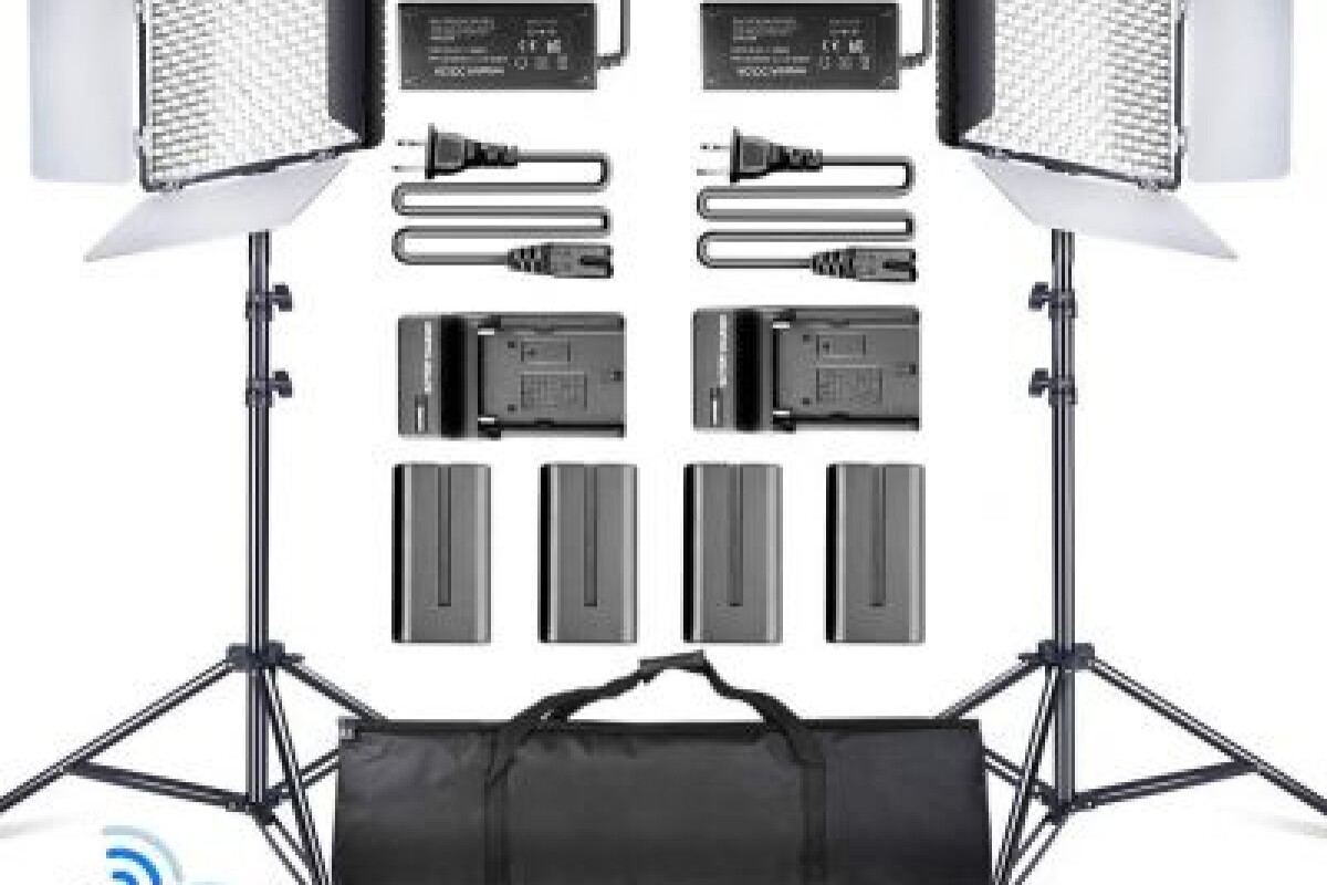 Location SAMTIAN Lumiere LED  éclairage Kit : CRI95 3200K/5600K - Lightyshare