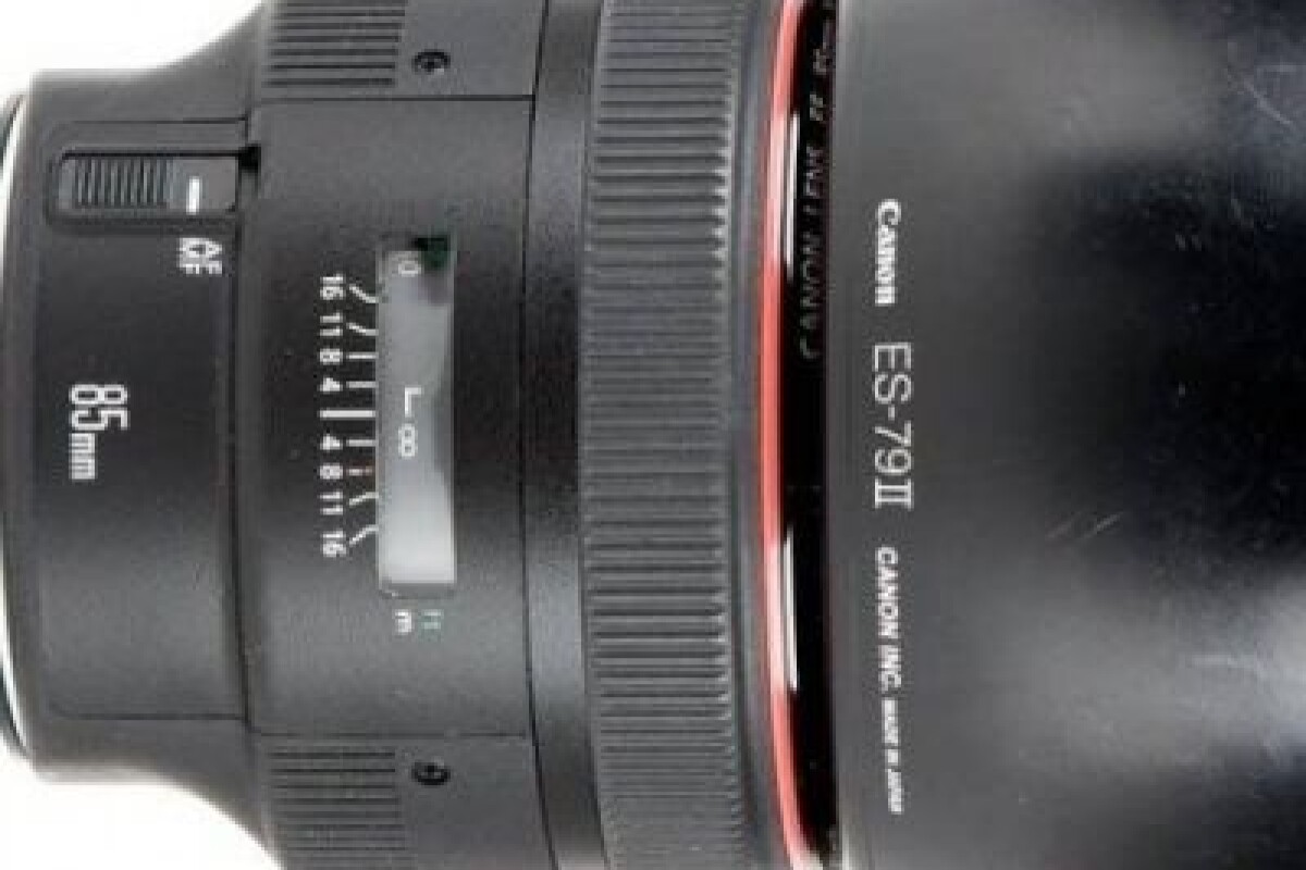 Location Objectif Canon 85 mm f/1,2 L II USM - Lightyshare