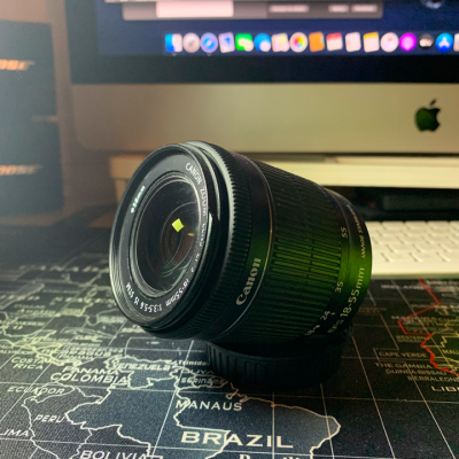 Zoom Canon 18-55mm stabilisé- EFS 18-55mm F3.5-5.6 IS - Photo 1 sur 1