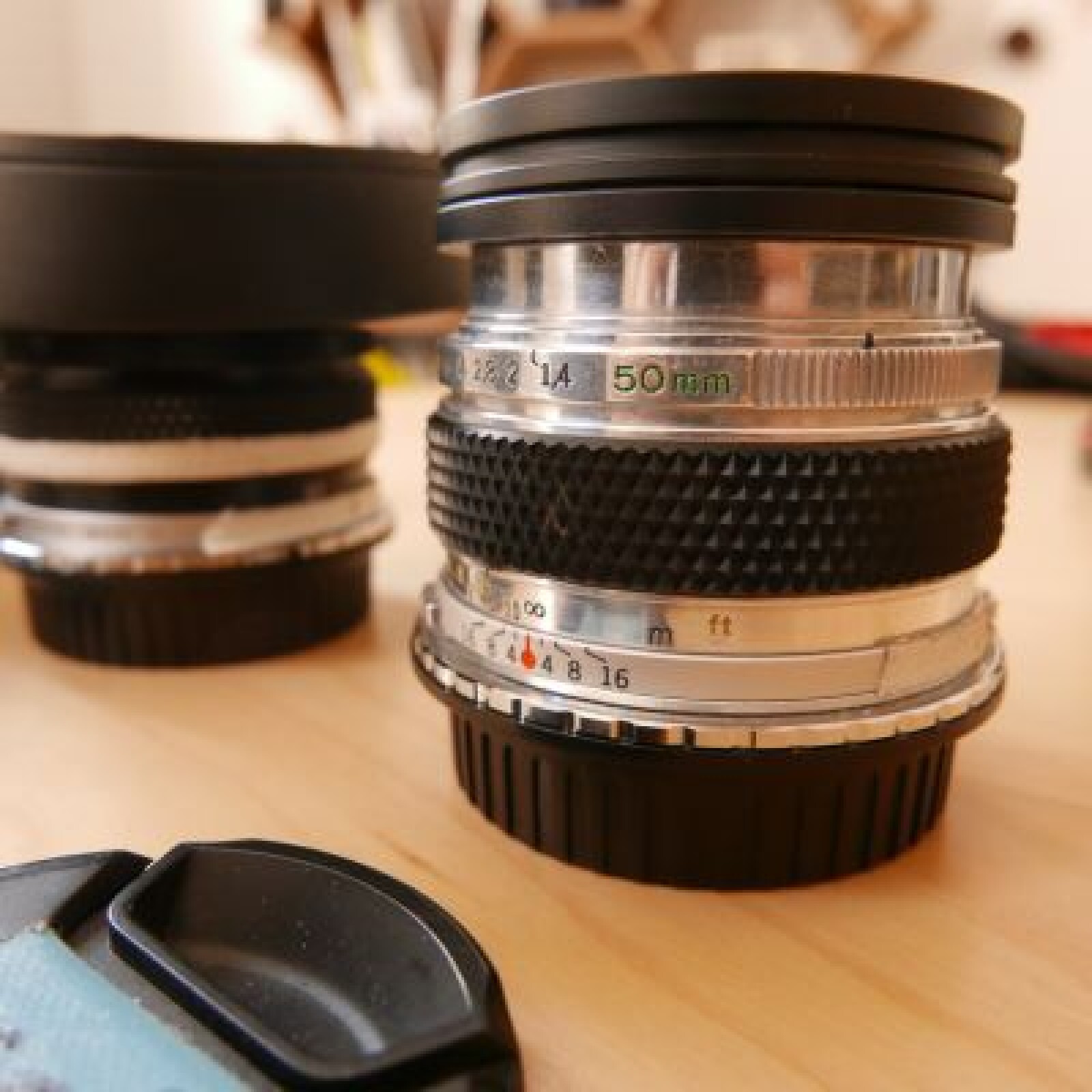 Série ZUIKO grande ouverture (5 Objectifs) + filtres - Photo 2 sur 5