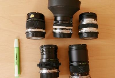 Location Série ZUIKO grande ouverture (5 Objectifs) + filtres