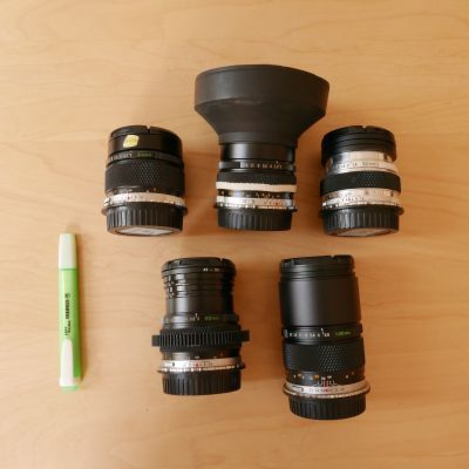 Série ZUIKO grande ouverture (5 Objectifs) + filtres - Photo 3 sur 5