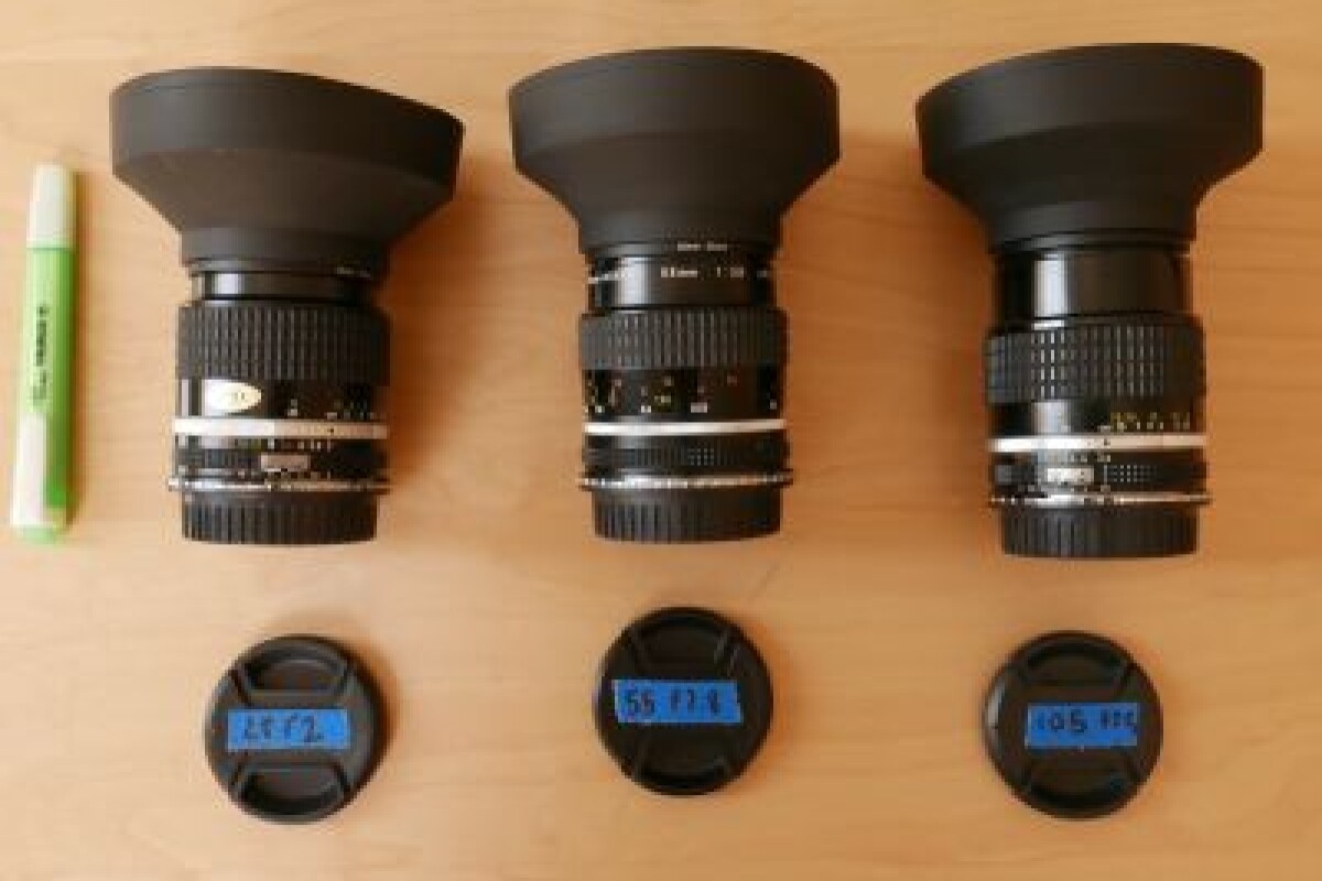 Location Série NIKKOR (3 Objectifs) + Filtre - Lightyshare