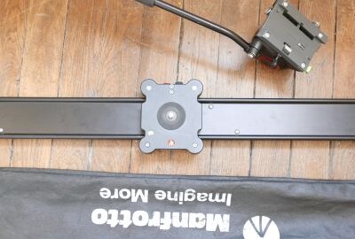Location Slider 1m & tête fluide manfrotto MVH 502