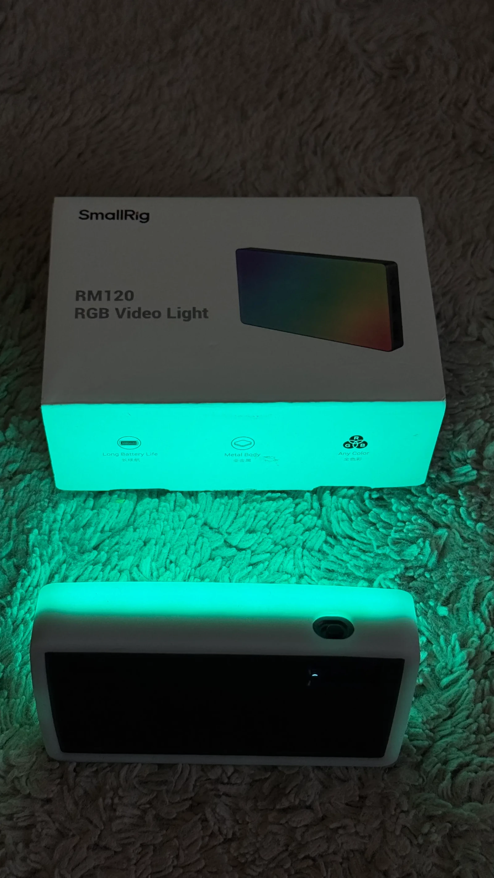 SMALLRIG SMALLRIG RGB Video Light RM120 - Photo 1 sur 2