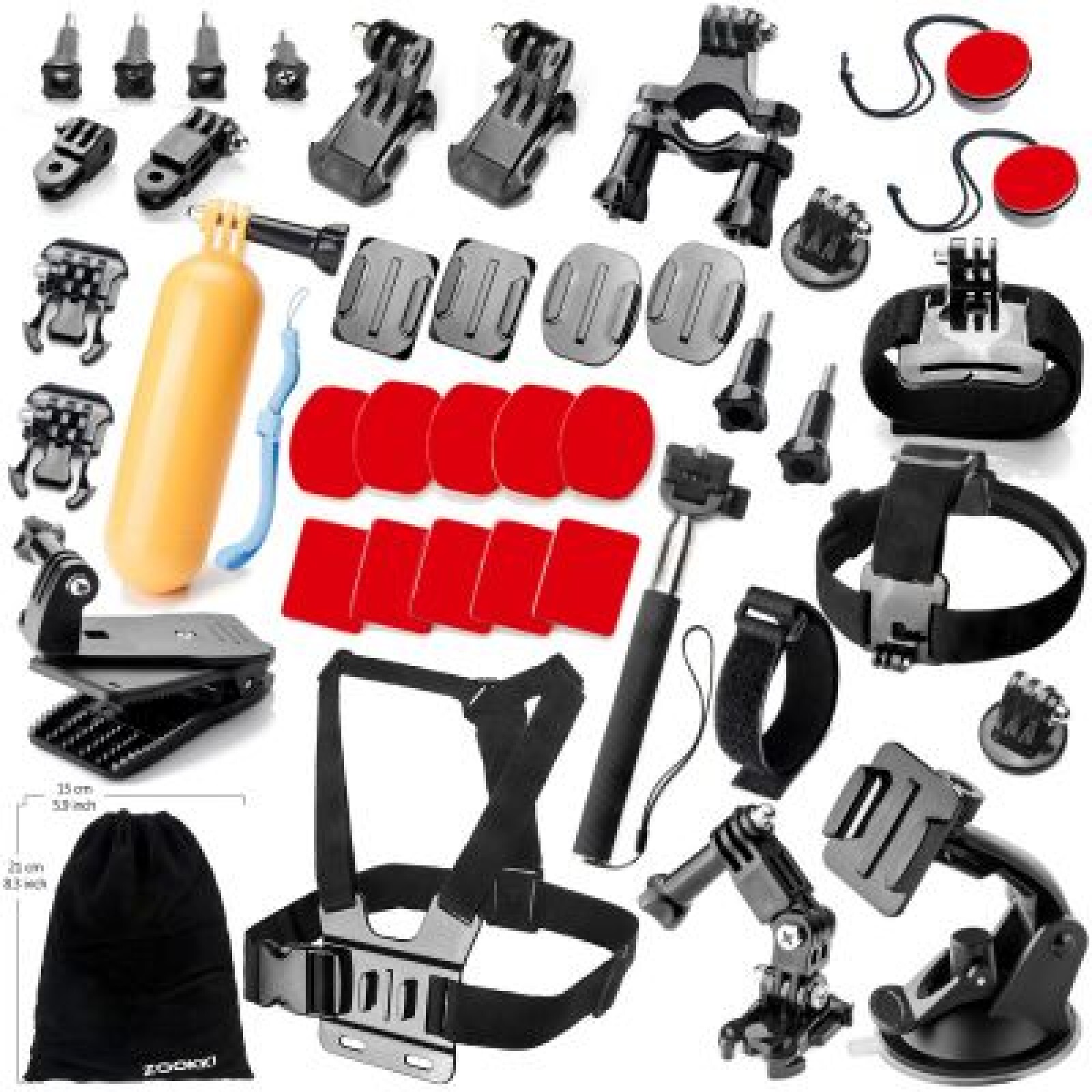 GOPRO HERO 4 BLACK + ACCESSOIRES - Photo 2 sur 3