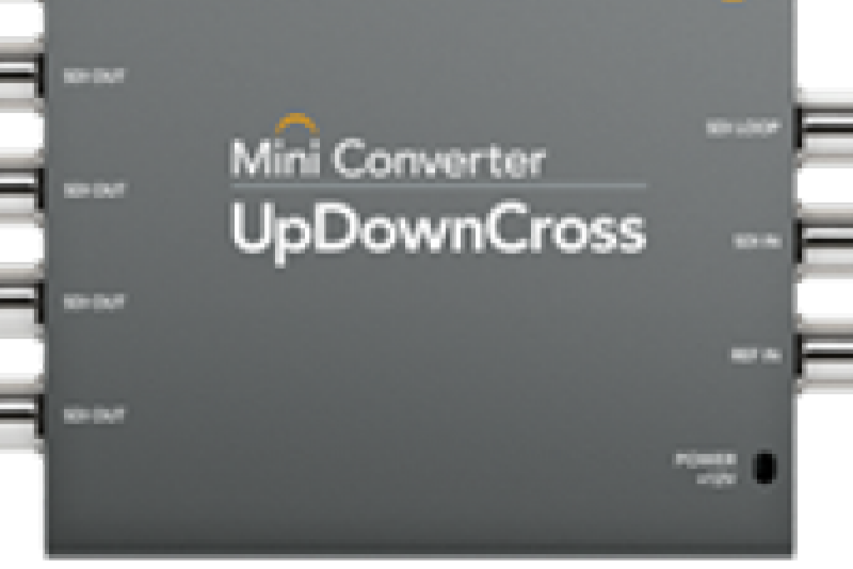 Location Blackmagic UpDownCross Converter - Lightyshare