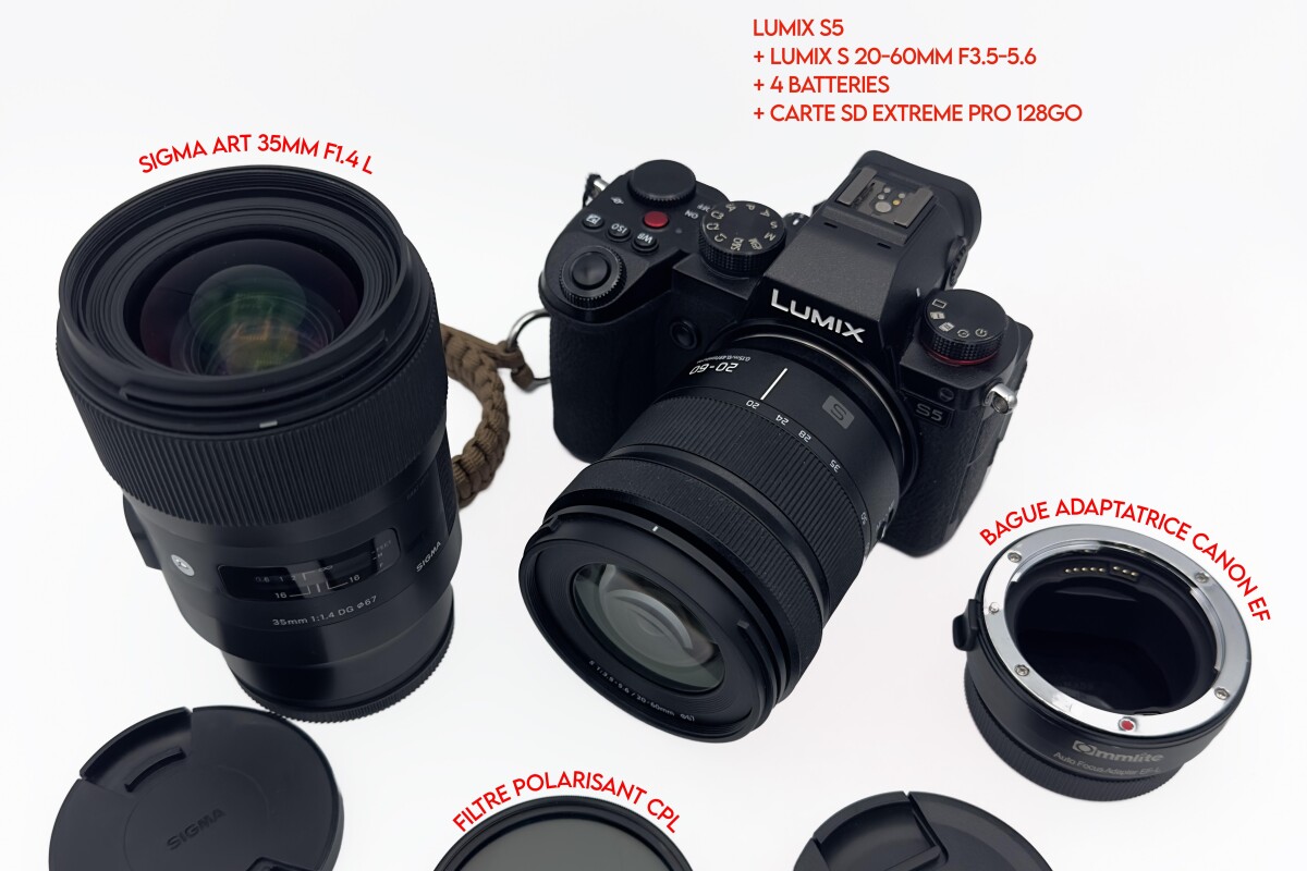 Location Lumix S5 (BIG PACK) - Lightyshare