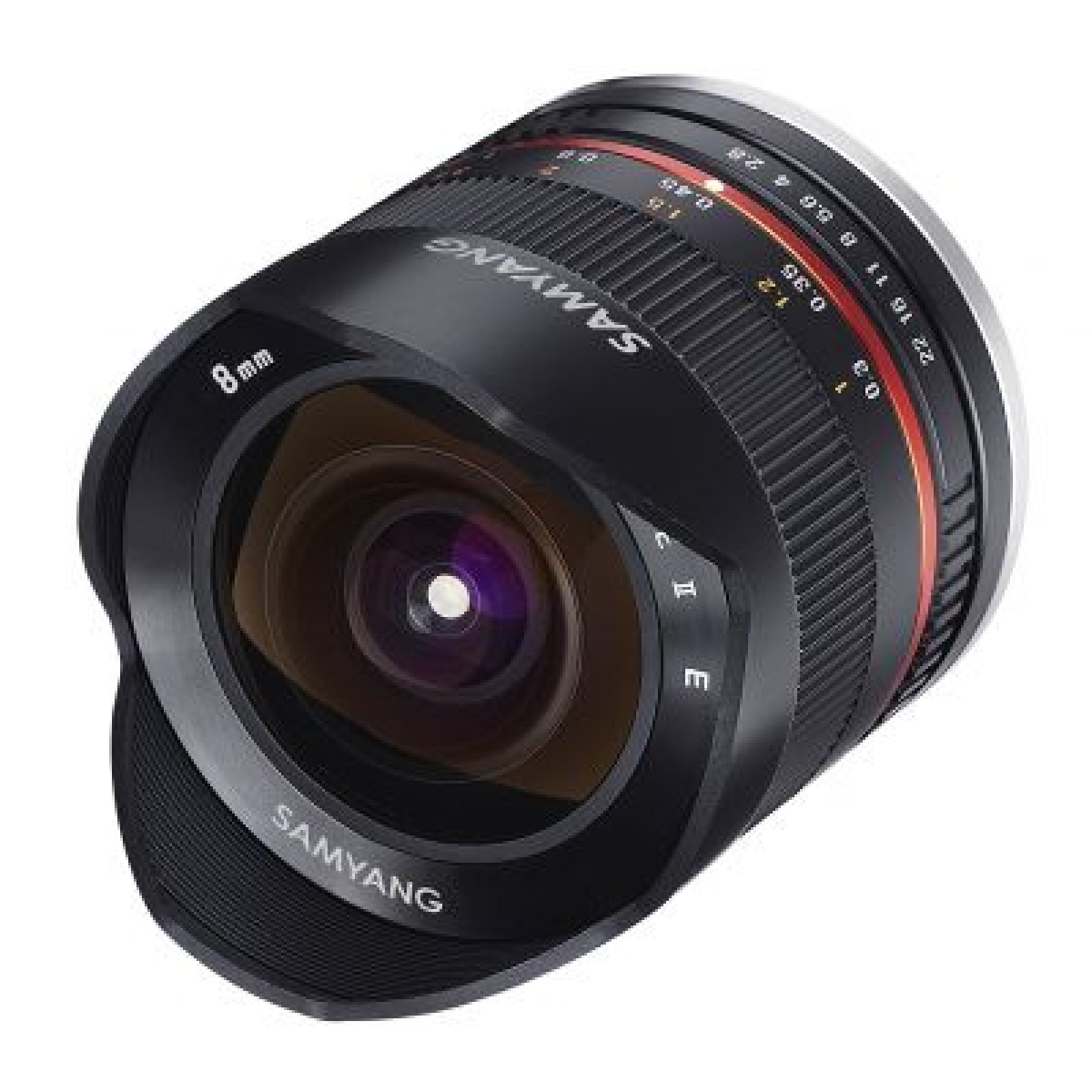 8mm f/2.8 objectif fisheye Samyang version II UMC monture Fuji X - Photo 2 sur 2
