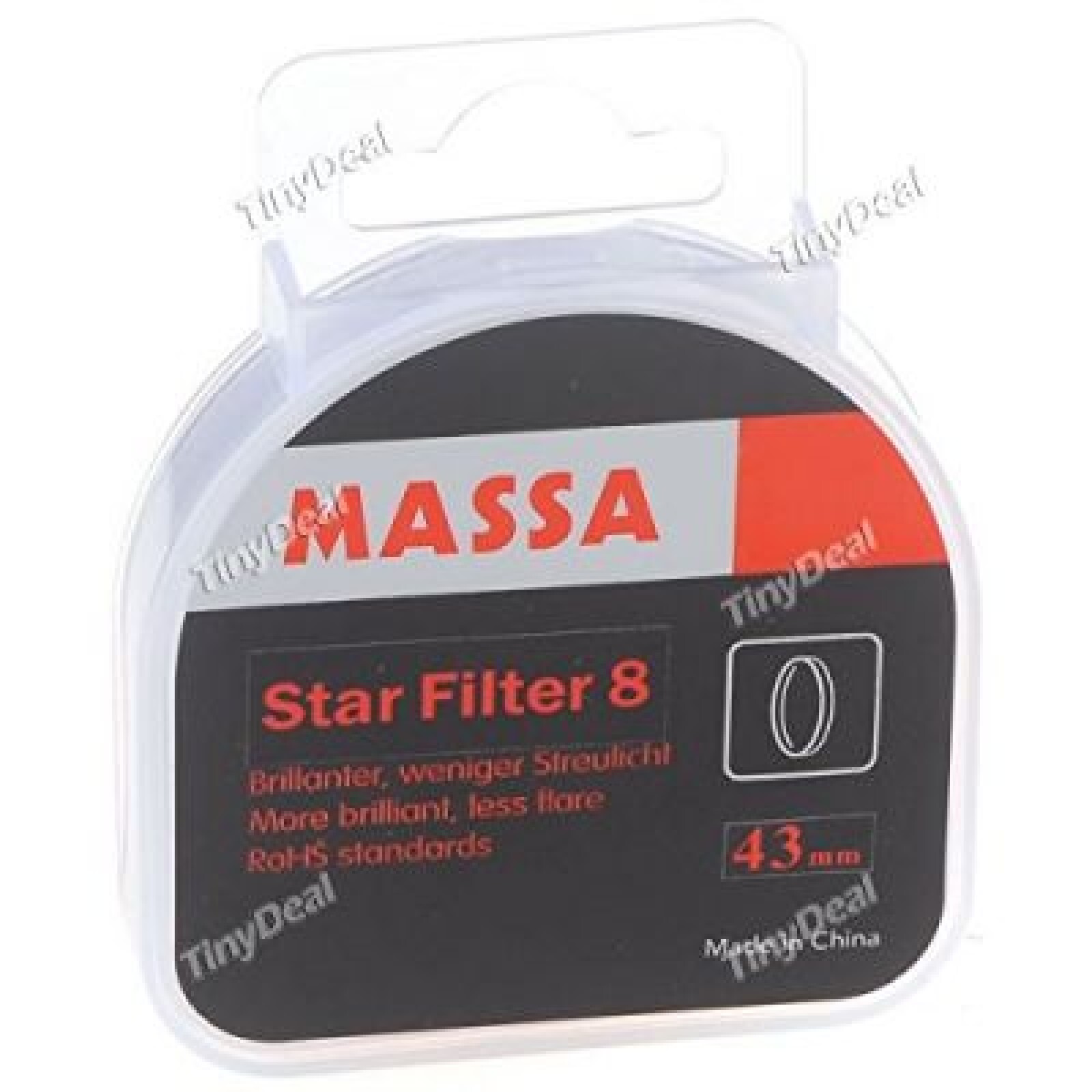 filtre étoiles à 8 branches diamètre 49mm Massa - Photo 2 sur 5