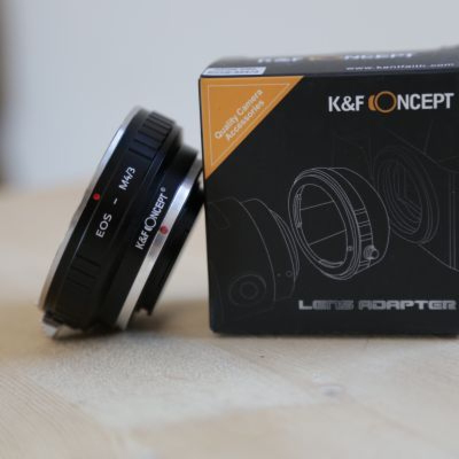 K&F Concept - Bague adaptation Canon EOS EF vers caméra 4/3 - Photo 1 sur 1
