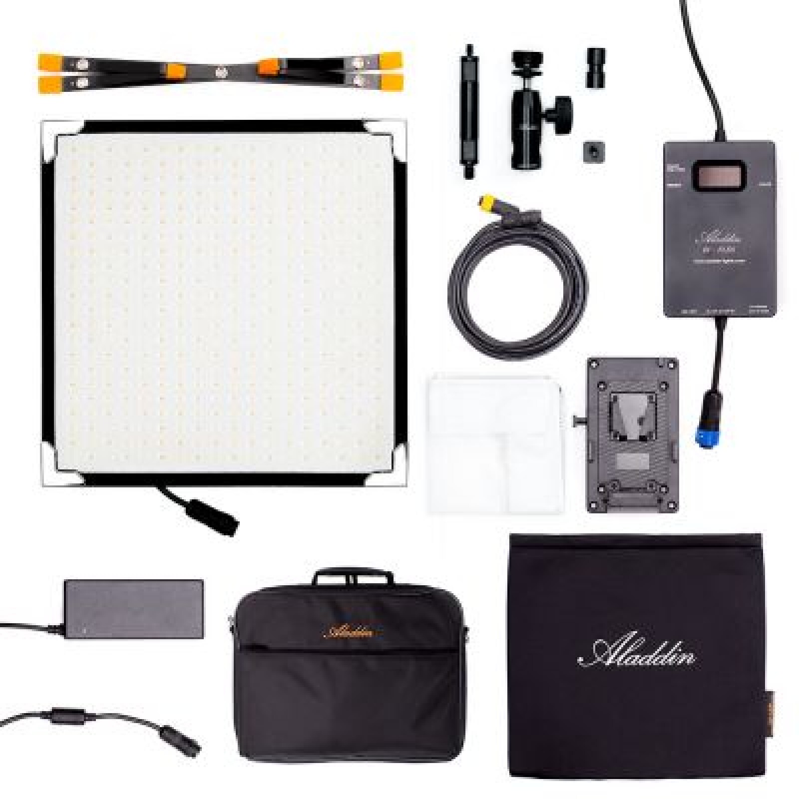 Pack 2x LED Aladdin Bi-Flex 1 (50W) 30x30cm - Photo 3 sur 5