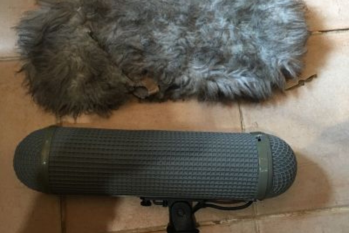 Location Bonette Rycote pour micro canon type MKH 416 - KMR 81 - Lightyshare