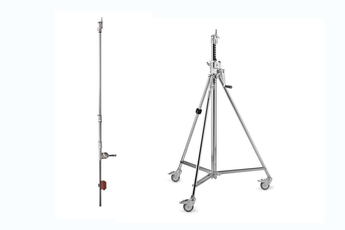 Location Wind up B6026cs et perche junior D650  - Lightyshare