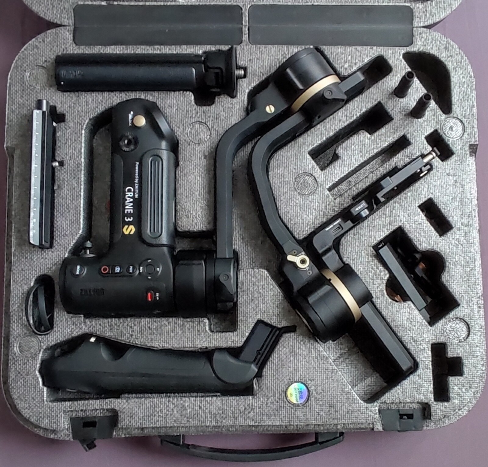 Stabilisateur Zhiyun crane 3s - Photo 2 sur 2