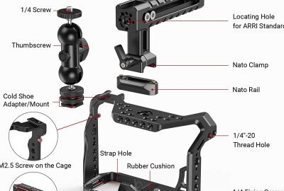 Location Small Rig Sony A7III A7RII Cage Kit