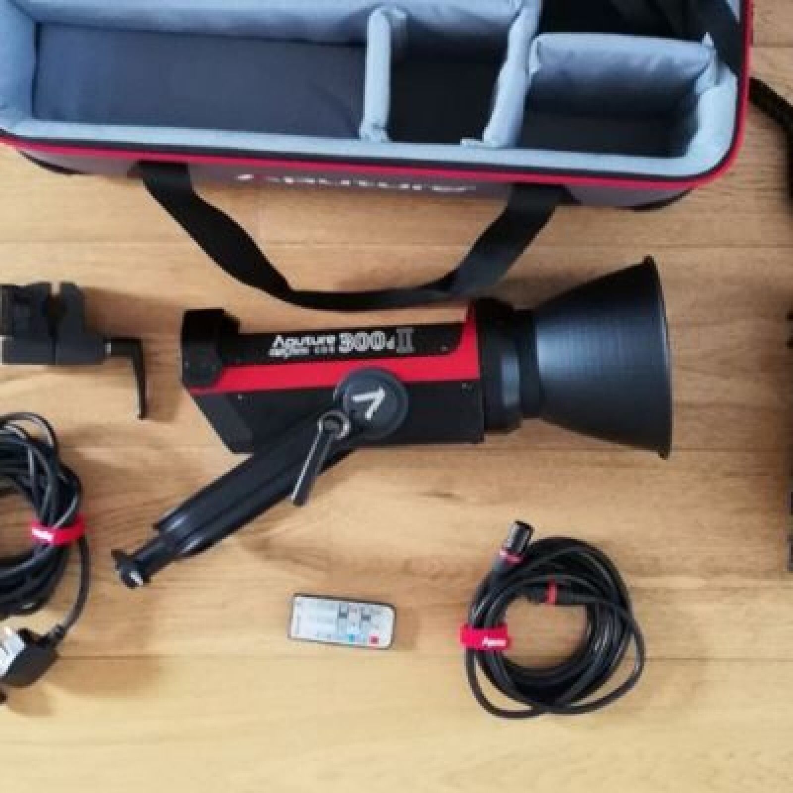 Kit complet APUTURE LS 300D Mark II x 2 et accessoires - Photo 1 sur 5
