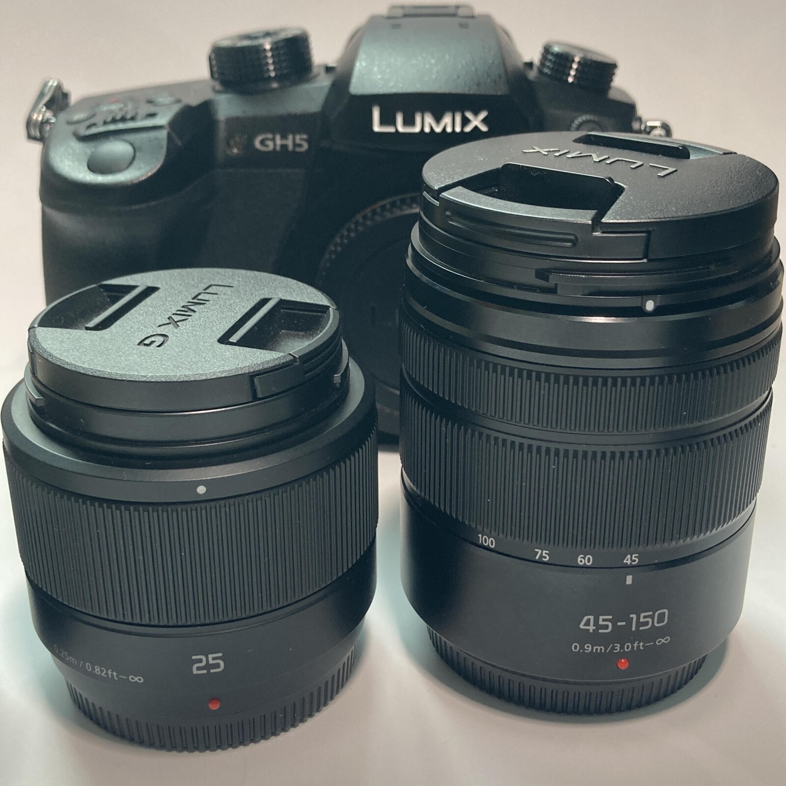 Kit GH5 (2x optiques / moniteur vidéo / micro / mini panneau led) - Photo 2 sur 6