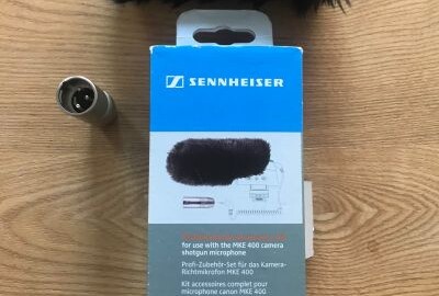 Location Micro VIDEO SENNHEISER + Bonnette et raccord XLR