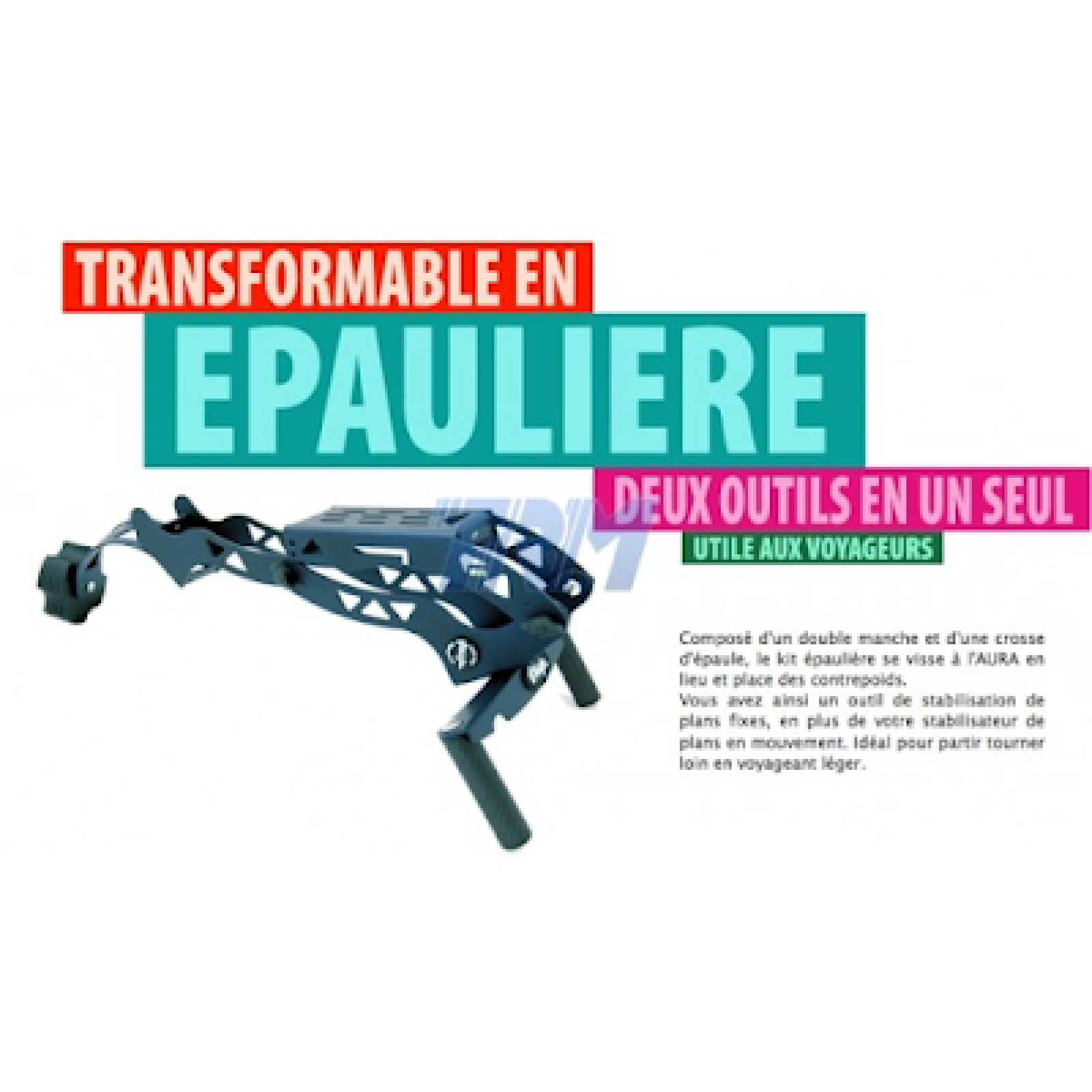 Stabilisateur / Crosse épaule Aigle Aura - Photo 2 sur 2