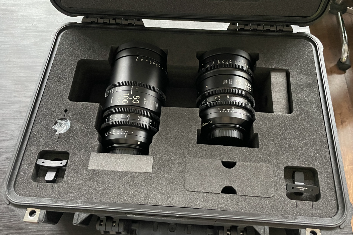 Location Sigma Zoom Cinema 18-35mm & 50-100mm T2 - Lightyshare