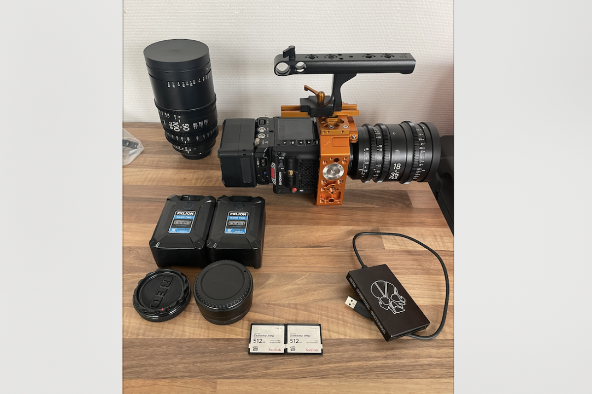 Location Kit red komodo + sigma cine 18-35 & 50-100mm - Lightyshare