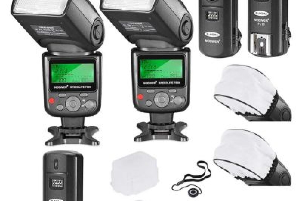 Location 2 Flashs cobras  synchros avec commandes radio à distance - Lightyshare