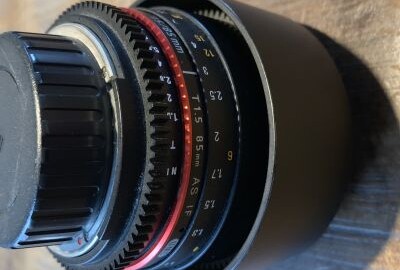 Location Objectif Samyang dédié à la vidéo