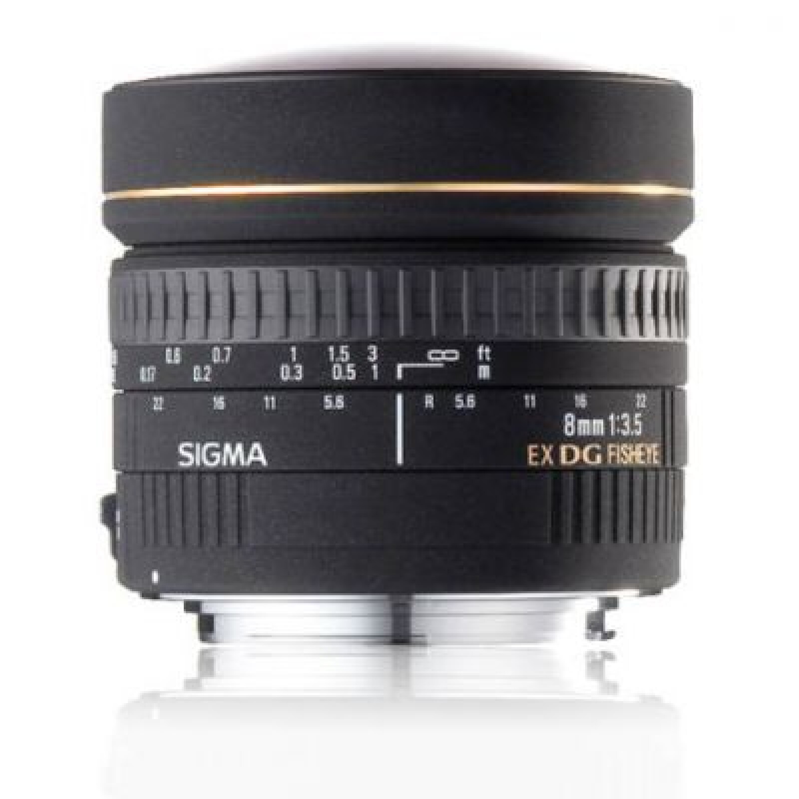 Objectif sigma 8 mm bordeaux - - Photo 1 sur 1
