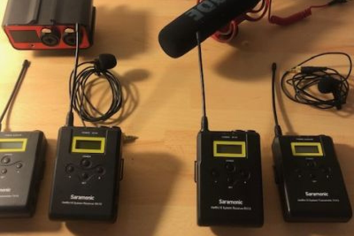 Location KIT AUDIO  2 couple HF + Pré-ampli 2 entrées XLR - Lightyshare