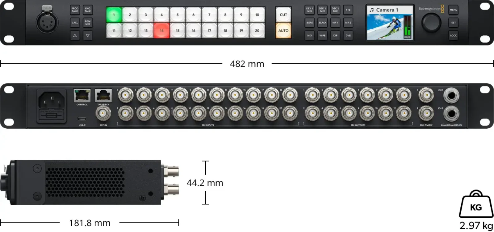 Blackmagic Design Atem Constellation 2/ME - Photo 2 sur 3